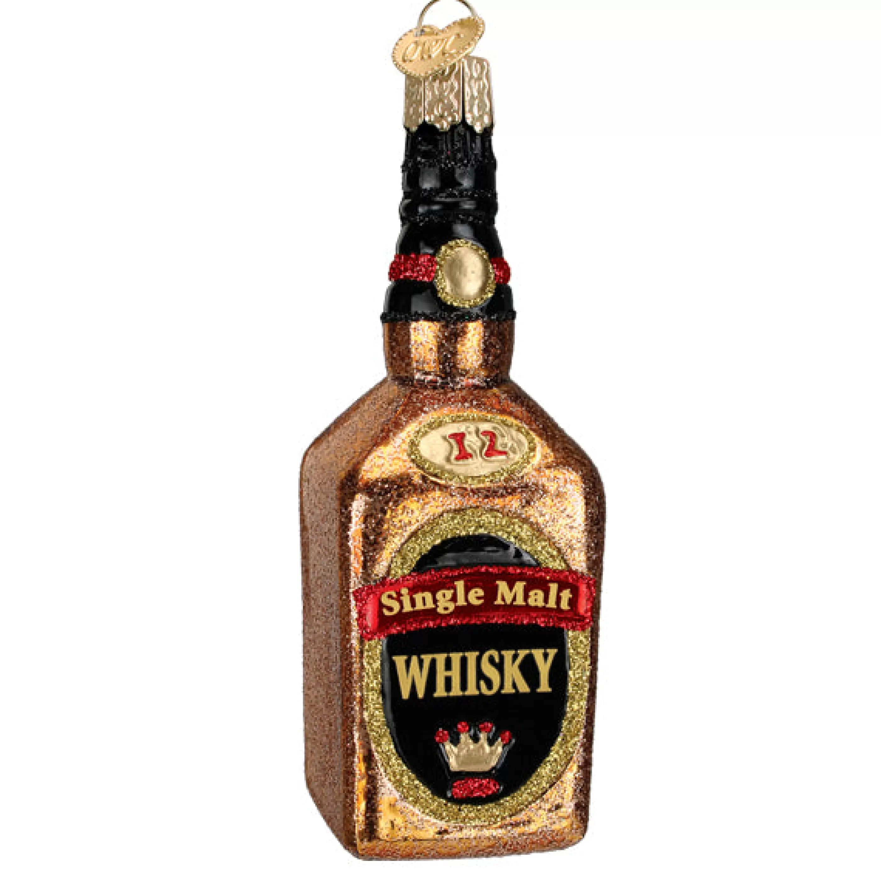 Kasa World Ltd Whisky Bottle Ornament