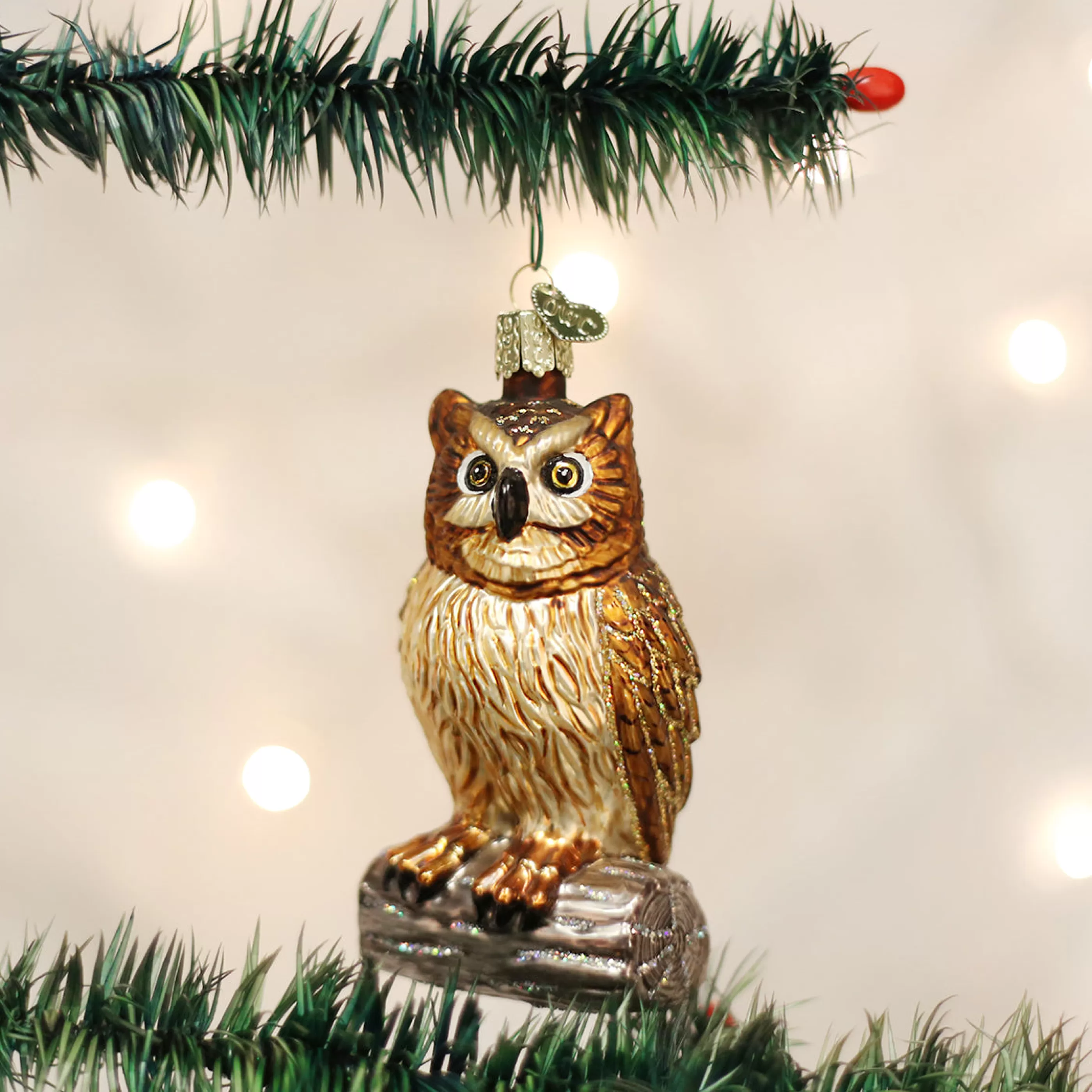 Kasa World Ltd Wise Old Owl Ornament