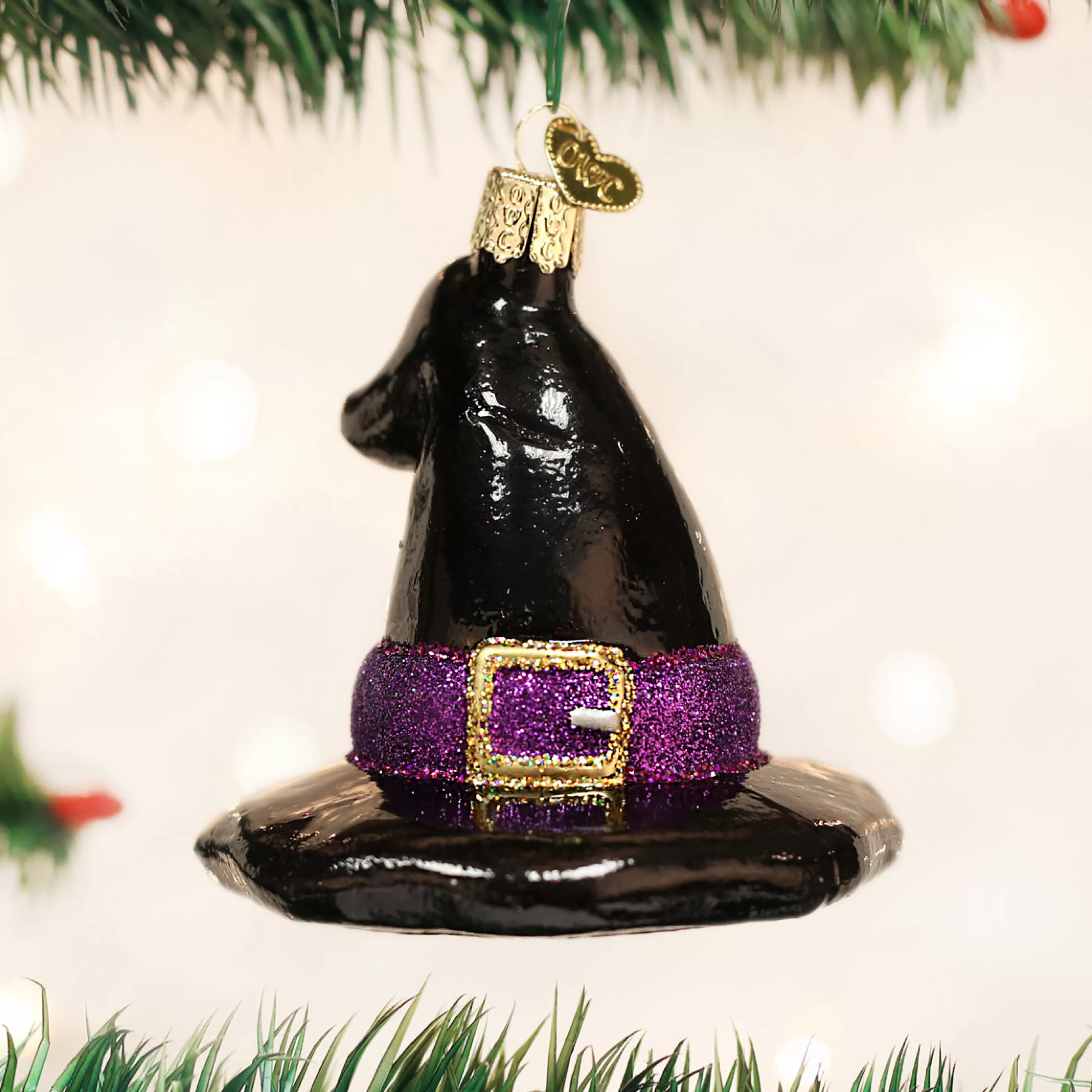 Kasa World Ltd Witch's Hat Ornament