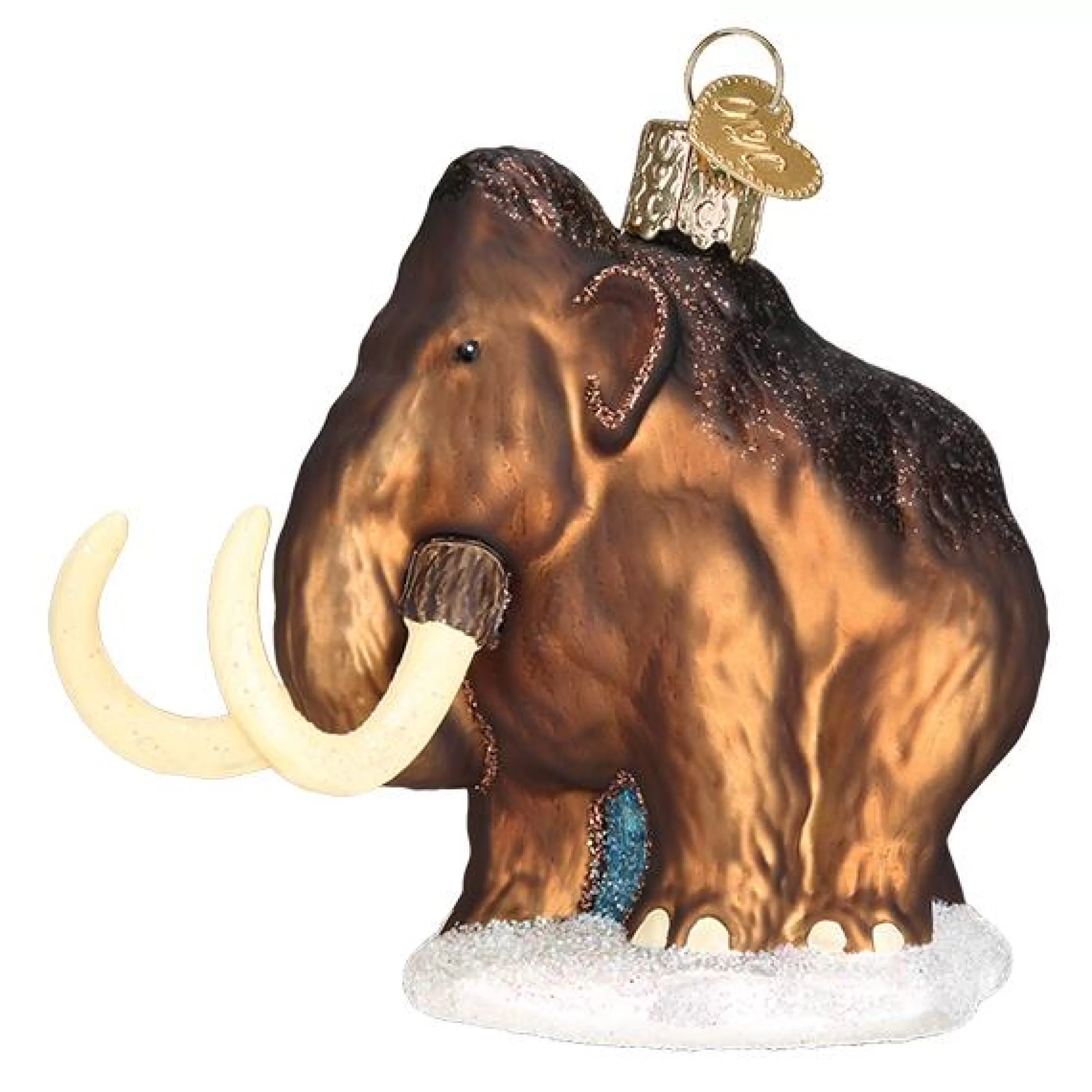 EAST WEST Woolly Mammoth Ornament