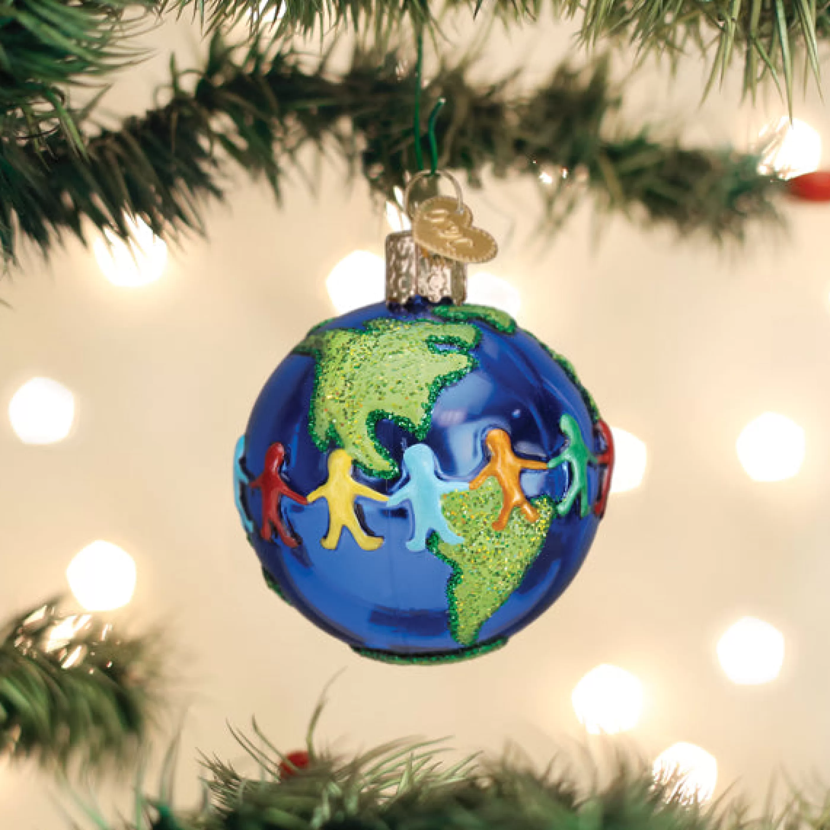 EAST WEST World Peace Ornament