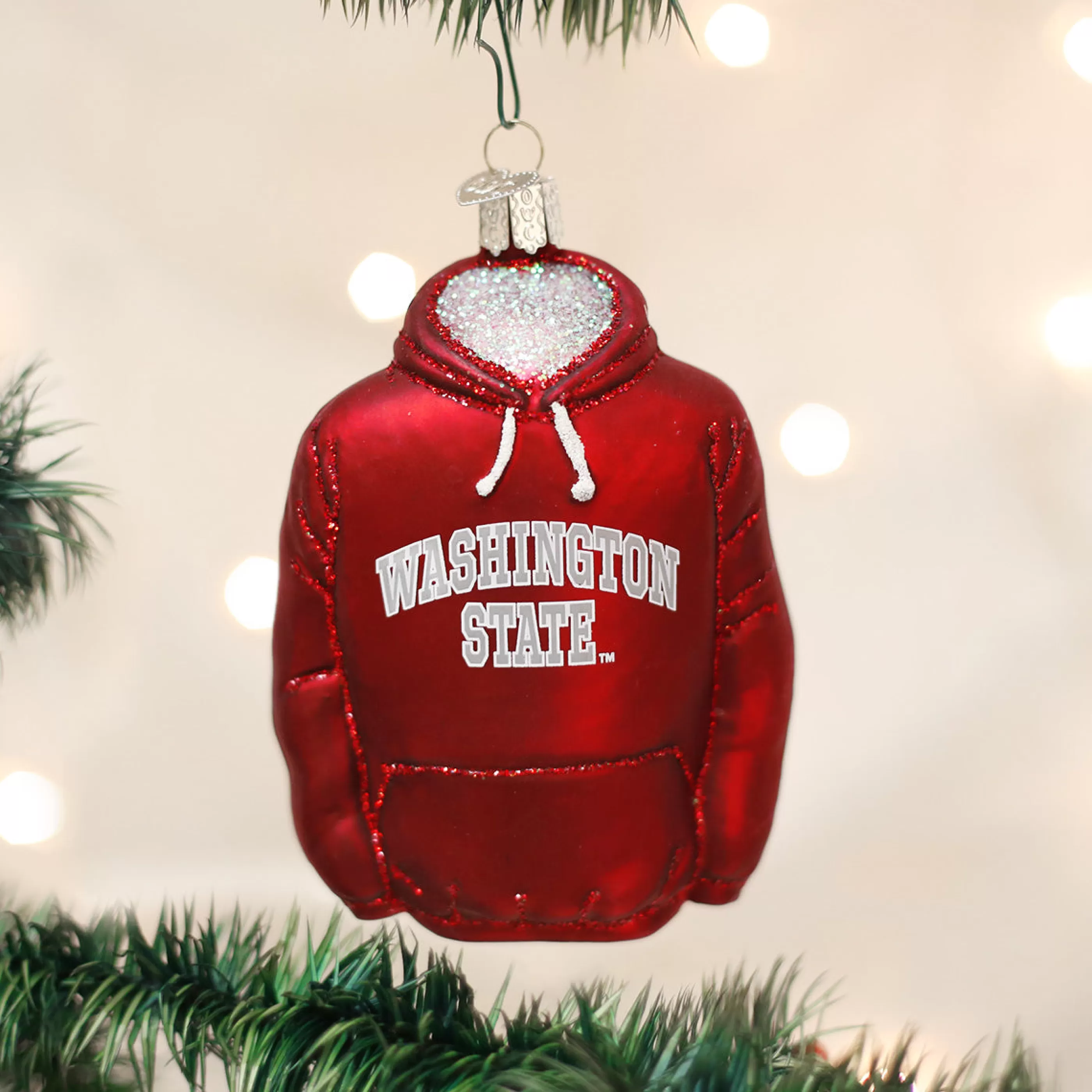 EAST WEST Wsu Hoodie Ornament