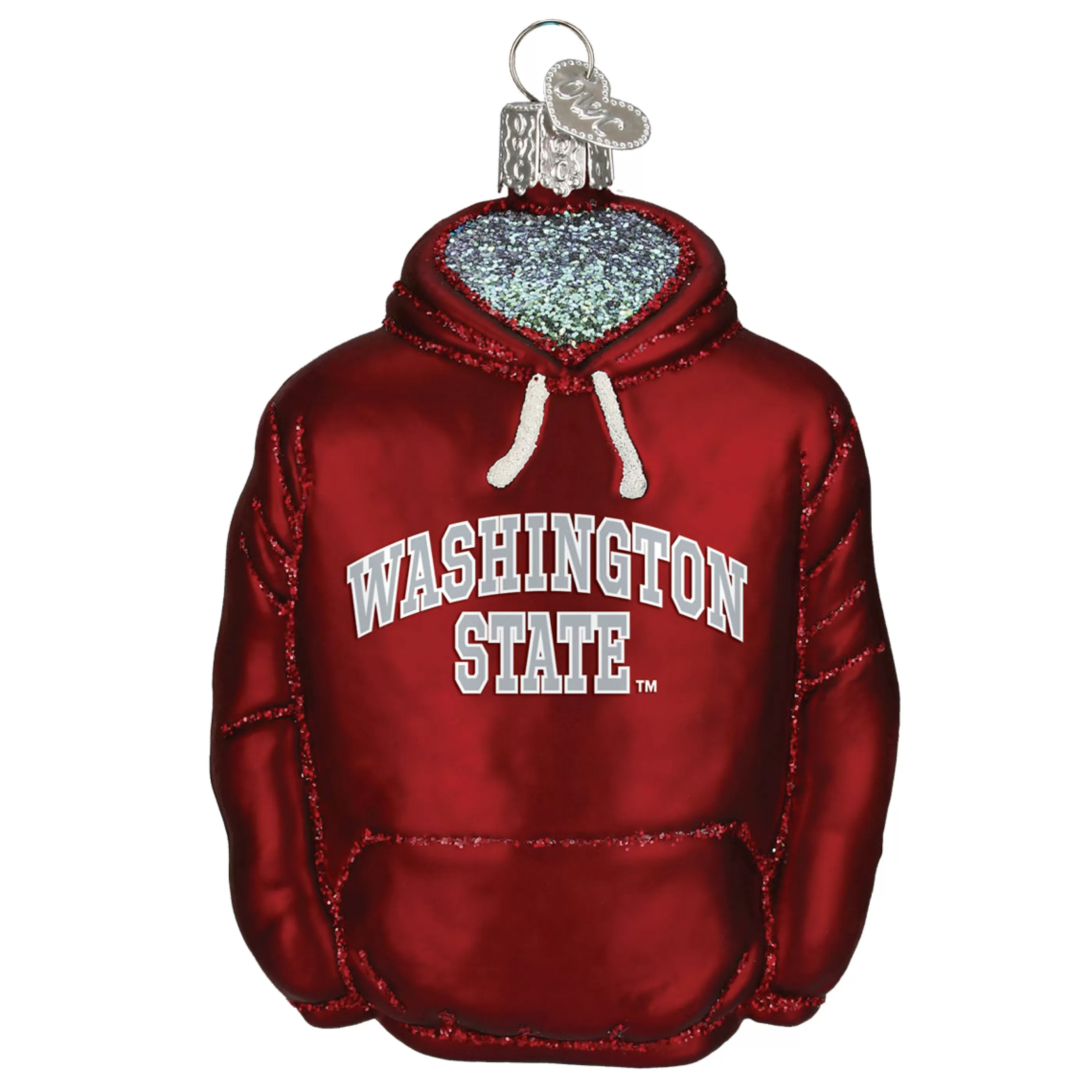 EAST WEST Wsu Hoodie Ornament