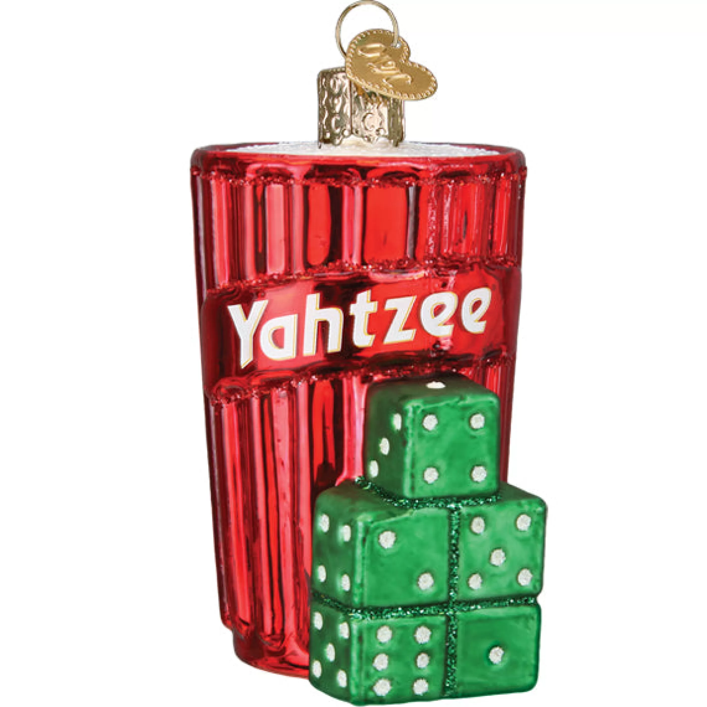 EAST WEST Yahtzee Ornament