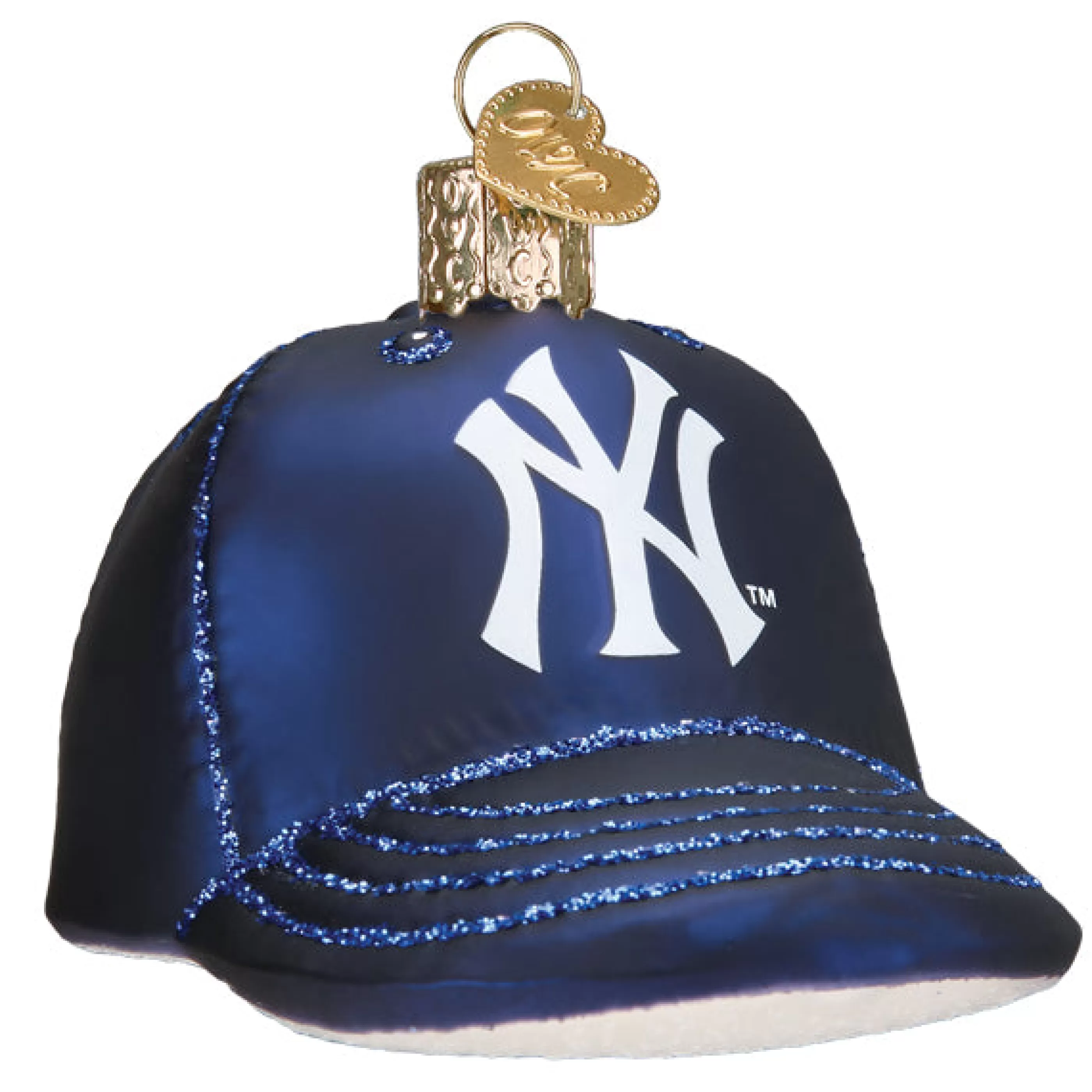 EAST WEST Yankees Baseball Cap Ornament