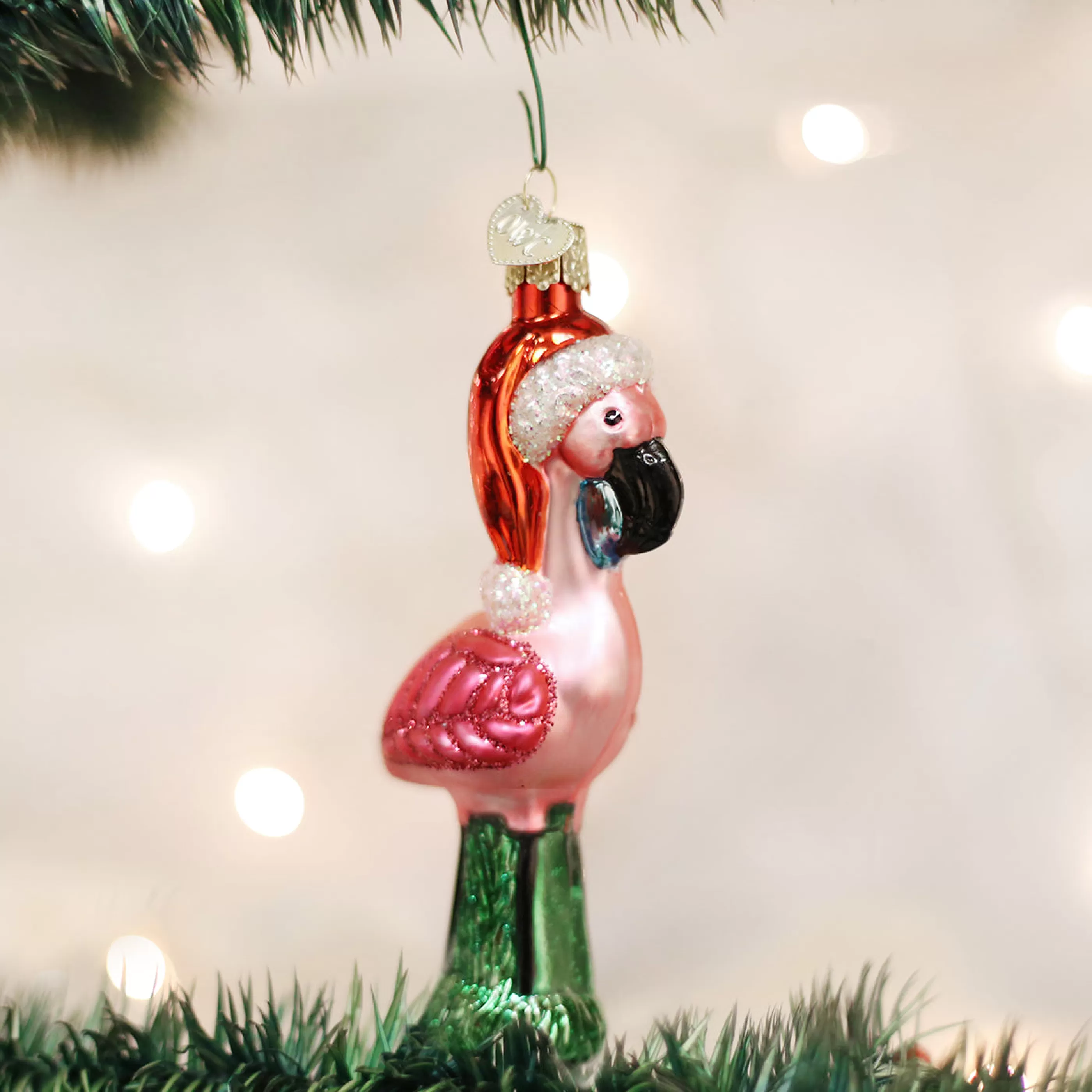 EAST WEST Yard Flamingo Ornament