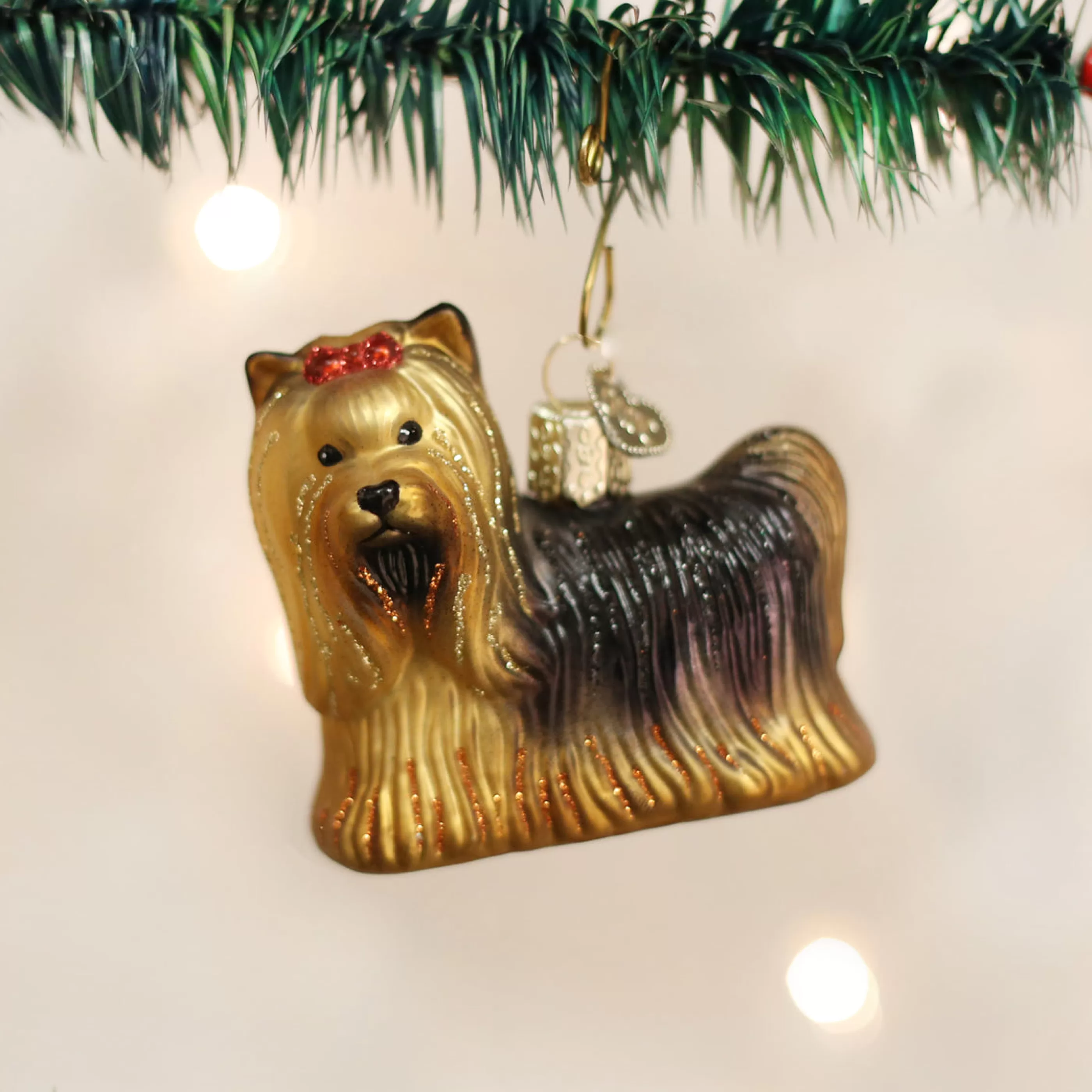 EAST WEST Yorkie Ornament