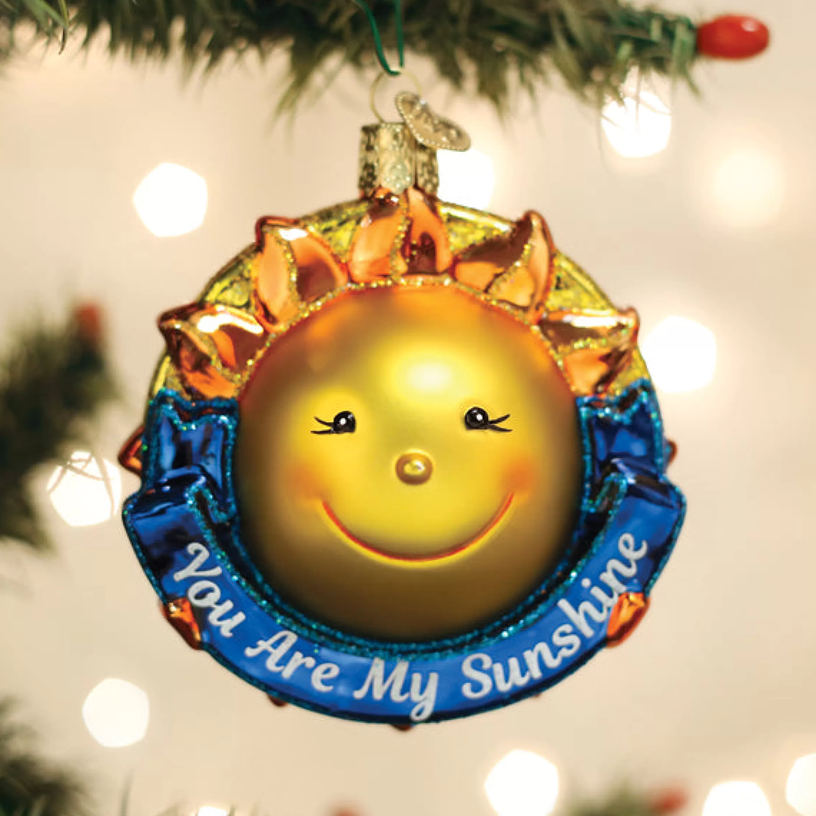 EAST WEST You Are My Sunshine Ornament